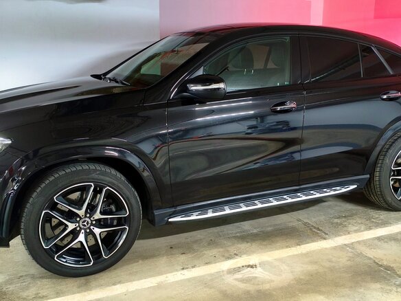 2021 Mercedes-Benz GLE Coupe 350 d II (C167), чёрный, 8300000 рублей - вид 2