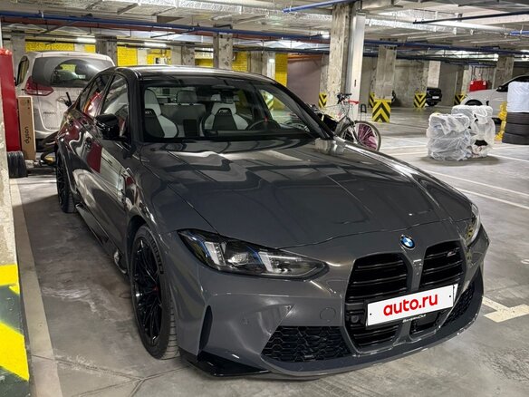 2024 BMW M3 Competition Package VI (G80) Рестайлинг, серый, 15100000 рублей - вид 5