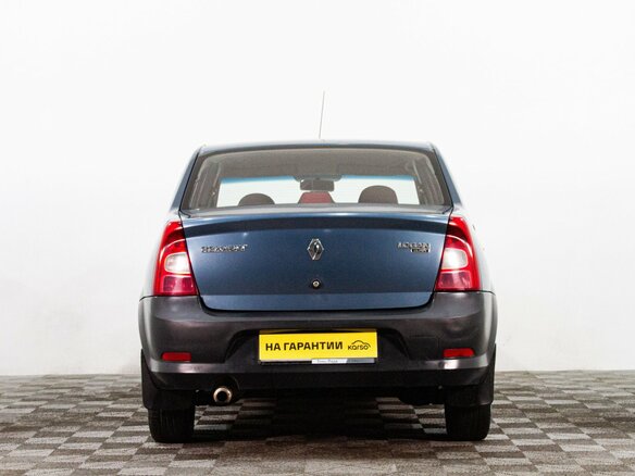 2010 Renault Logan I Рестайлинг, синий, 249000 рублей - вид 4