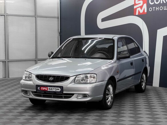 2008 Hyundai Accent ТагАЗ II, серебристый, 409900 рублей - вид 2