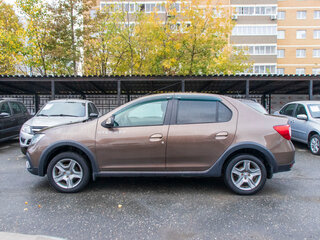 2020 Renault Logan Stepway II Рестайлинг, коричневый, 1219000 рублей, вид 3