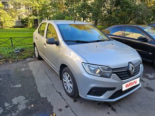 2021 Renault Logan II Рестайлинг, серебристый, 1100000 рублей, вид 2