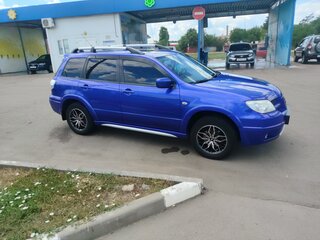 2007 Mitsubishi Outlander I, синий, 900000 рублей, вид 2