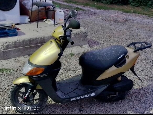 2004 Suzuki Lets 2, жёлтый, 50000 рублей
