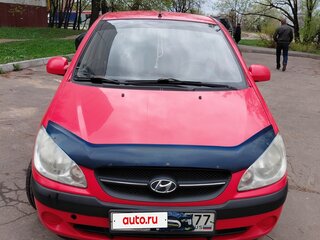 2008 Hyundai Getz I Рестайлинг, красный, 520000 рублей, вид 1