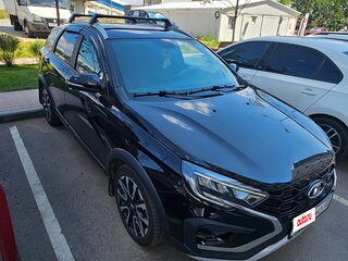 2024 Lada (ВАЗ) Vesta SW Cross I Рестайлинг (NG), чёрный, 1550000 рублей, вид 2