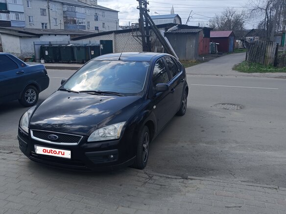 2006 Ford Focus II, чёрный - вид 3