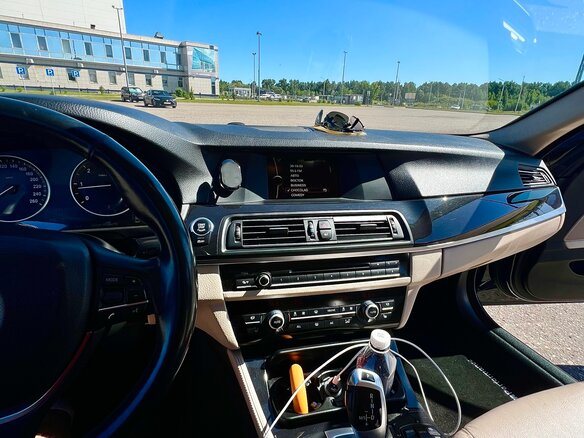 2013 BMW 5 серии 525d xDrive VI (F10/F11/F07), синий, 2100000 рублей - вид 6