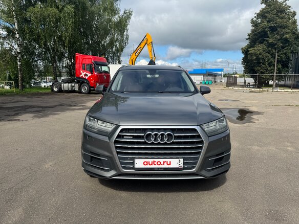 2015 Audi Q7 II (4M), серый, 2400000 рублей - вид 1