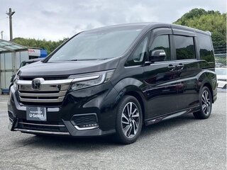 2021 Honda Stepwgn Spada V Рестайлинг, чёрный, 1780000 рублей, вид 1