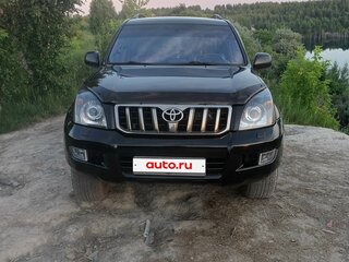 2008 Toyota Land Cruiser Prado 4-speed 120 Series Рестайлинг, чёрный, 2100000 рублей, вид 3