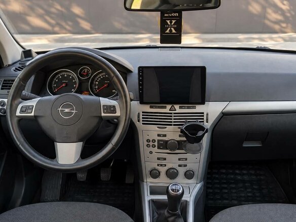 2010 Opel Astra H Рестайлинг, синий, 620000 рублей - вид 5