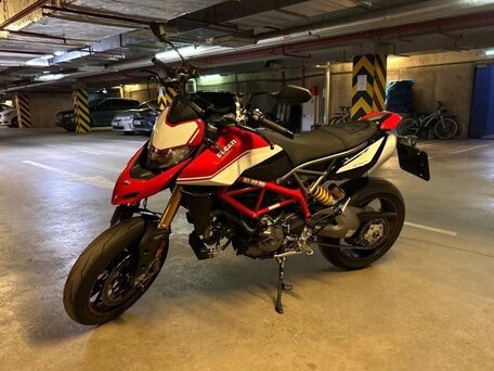 2019 Ducati Hypermotard, красный, 1198000 рублей, вид 1