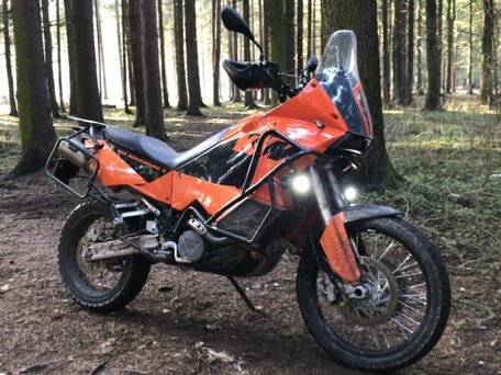 2004 KTM 950 Adventure, оранжевый, 600000 рублей, вид 1