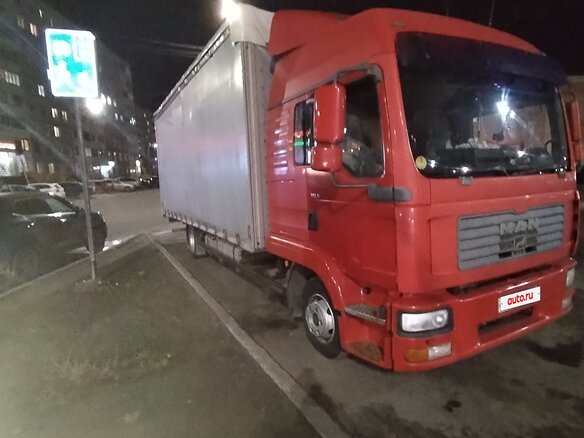 2008 MAN TGE, красный, 3150000 рублей - вид 1