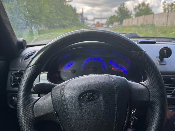 2009 Lada (ВАЗ) Priora I, чёрный, 400000 рублей - вид 14