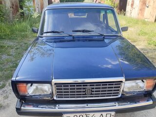 1987 Lada (ВАЗ) 2107, синий, 299000 рублей, вид 1