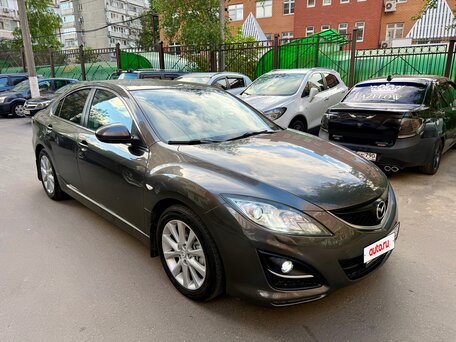 2012 Mazda 6 II (GH) Рестайлинг, серый, 845000 рублей, вид 1
