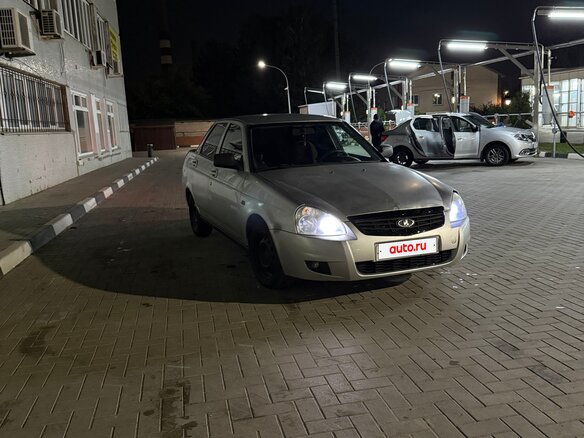 2007 Lada (ВАЗ) Priora I, серебристый, 140000 рублей - вид 1