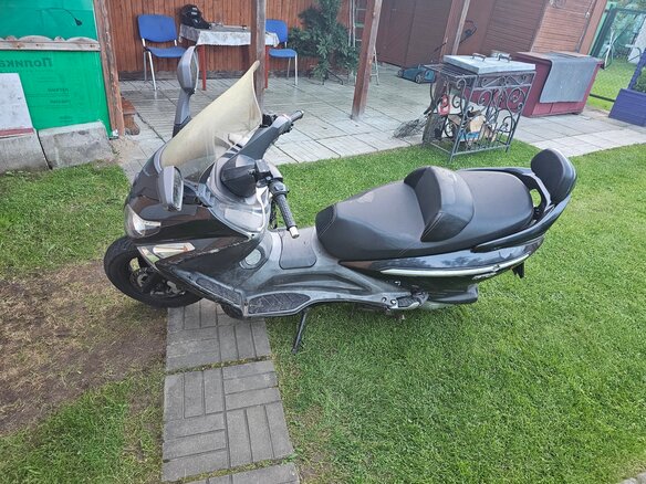 2011 Sym GTS 125, чёрный, 125000 рублей