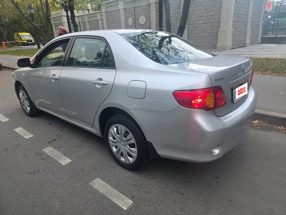 2008 Toyota Corolla AMT X (E140, E150), серебристый - вид 4