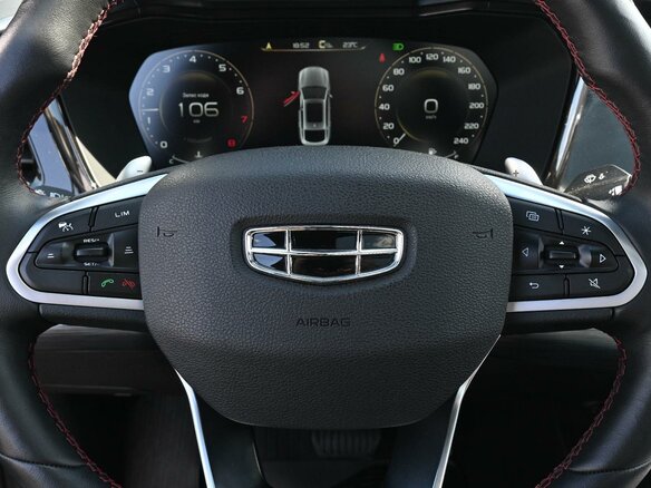 2022 Geely Tugella I Рестайлинг, серый - вид 12