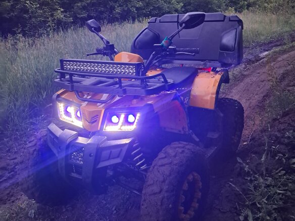 2023 Motoland ATV 200 MAX, жёлтый, 167000 рублей