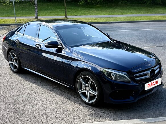 2016 Mercedes-Benz C-Класс 200 IV (W205), синий