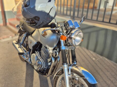 1990 Honda GB 400, серый, 365000 рублей, вид 1