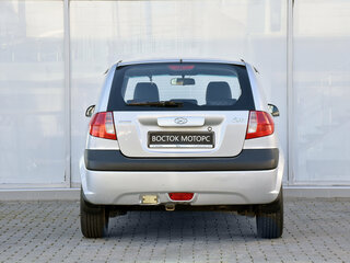2008 Hyundai Getz I Рестайлинг, серебристый, 530000 рублей, вид 5