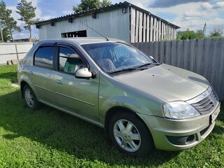 2013 Renault Logan I Рестайлинг, бежевый, 430000 рублей, вид 2