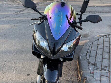 2002 Honda CBR 600F, синий, 400000 рублей, вид 4