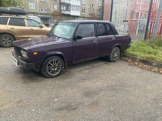 2002 Lada (ВАЗ) 2107, фиолетовый, 60000 рублей, вид 4
