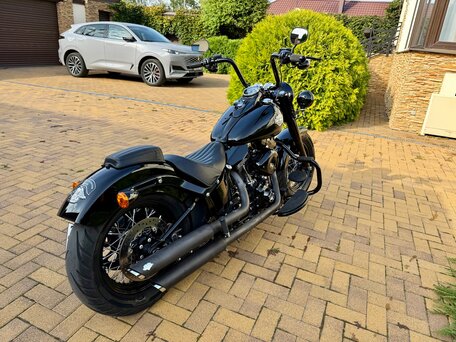 2017 Harley-Davidson Softail Slim, чёрный, 1450000 рублей, вид 5