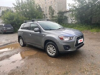 2014 Mitsubishi ASX I Рестайлинг, серый, 990000 рублей, вид 2