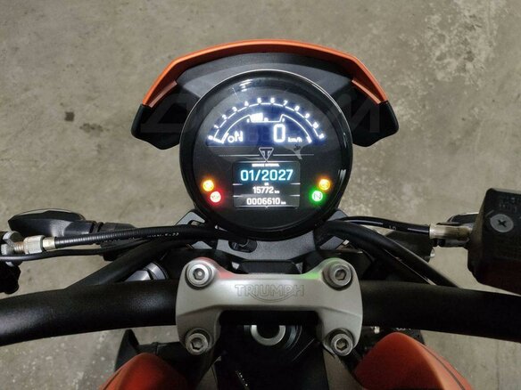 2023 Triumph Trident 660, оранжевый, 850000 рублей - вид 5