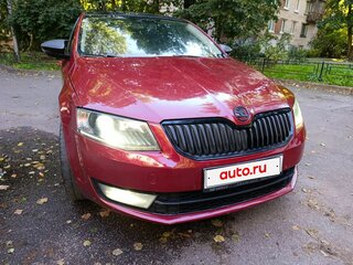 2015 Skoda Octavia III (A7), пурпурный, 1280000 рублей, вид 3
