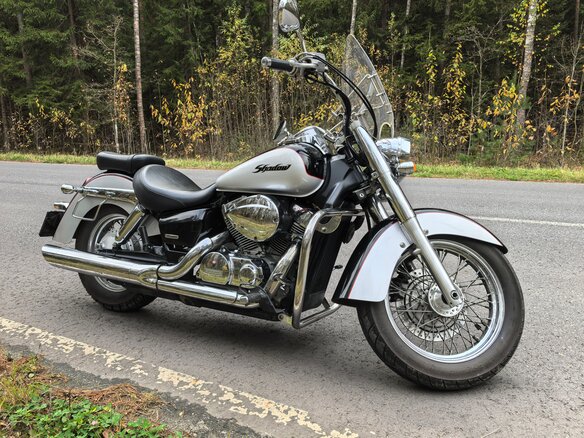 2004 Honda Shadow 750, серый, 473000 рублей - вид 13
