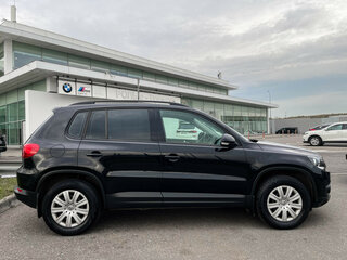 2014 Volkswagen Tiguan I Рестайлинг, чёрный, 1397000 рублей, вид 4