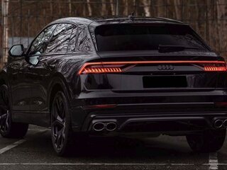 2021 Audi SQ8 I (4M), чёрный, 8200000 рублей, вид 4