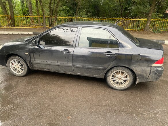 2005 Mitsubishi Lancer IX, чёрный, 250000 рублей - вид 6