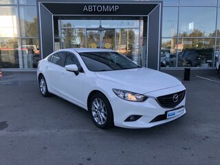2015 Mazda 6 III (GJ) Рестайлинг, белый, 1810000 рублей, вид 3