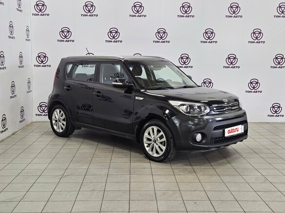2017 Kia Soul II Рестайлинг, чёрный, 1275000 рублей - вид 2