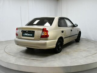 2006 Hyundai Accent ТагАЗ II, бежевый, 270000 рублей, вид 5