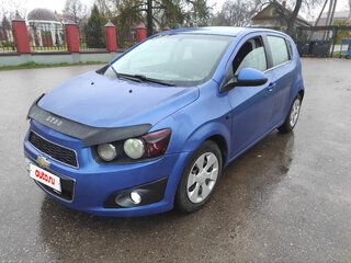 2014 Chevrolet Aveo II, синий, 459000 рублей, вид 2