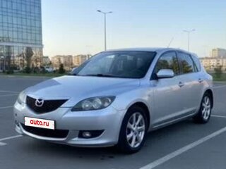 2008 Mazda 3 I (BK) Рестайлинг, серебристый, 500000 рублей, вид 1