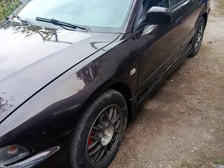 2002 Mitsubishi Galant VIII Рестайлинг, серый, 280000 рублей, вид 4