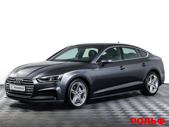2019 Audi A5 II (F5), серый