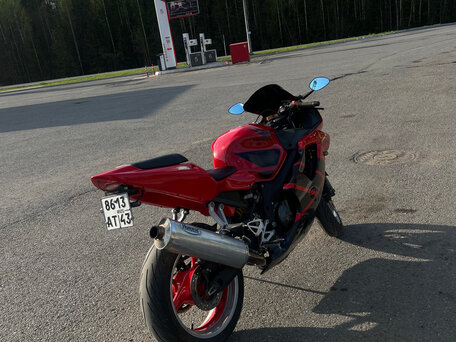 2001 Honda CBR 600F, красный, 400000 рублей, вид 4