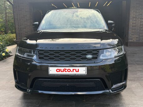 2020 Land Rover Range Rover Sport II Рестайлинг, чёрный, 7500000 рублей, вид 3